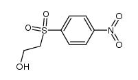 2-(4-nitrophenylsulfonyl)-1-ethanol Structure