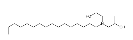 1,1'-(hexadecylimino)dipropan-2-ol Structure