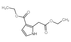 2-乙氧羰基甲基-1H-吡咯-3-甲酸乙酯图片