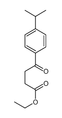 ETHYL 4-(4-ISOPROPYLPHENYL)-4-OXOBUTYRATE structure