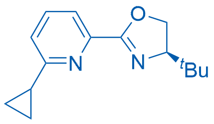 (R)-4-(叔丁基)-2-(6-环丙基吡啶-2-基)-4,5-二氢恶唑图片