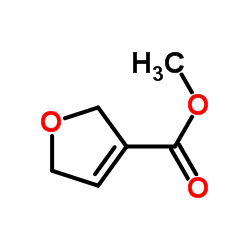 3-Furancarboxylic acid, 2,5-dihydro-, methyl ester (9CI) Structure