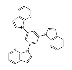 1,3,5-Tris(7-azaindol-1-yl)benzene Structure