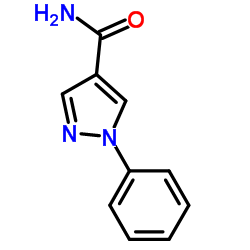 1-phenyl-4-pyrazolecarboxamide Structure