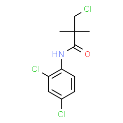 3-Chloro-N-(2,4-dichlorophenyl)-2,2-dimethylpropanamide structure