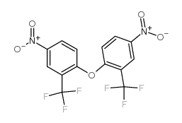 1,1'-OXYBIS[4-NITRO-2-TRIFLUOROMETHYLBENZENE]结构式