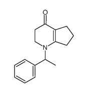 1-(1-Phenyl-ethyl)-1,2,3,5,6,7-hexahydro-[1]pyrindin-4-one结构式