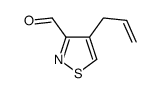 3-Isothiazolecarboxaldehyde, 4-(2-propenyl)- (9CI)结构式