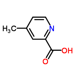 4-Methylpicolinic acid Structure