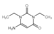 6-氨基-1,3-二乙基-2,4(1H,3H)-嘧啶二星空app结构式