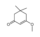 3-methoxy-5,5-dimethylcyclohex-2-en-1-one结构式