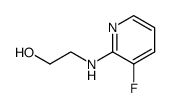 2-(3-Fluoro-2-pyridinylamino)ethanol结构式