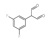2-(3,5-difluorophenyl)propanedial结构式