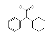 cyclohexyl-phenyl-acetyl chloride Structure