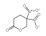 5,5-dinitrooxan-2-one Structure