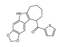 5,6,7,8,9,10-Hexahydro-5-[(2-thienyl)carbonyl]cyclohepta[b]-1,3-dioxolo[4,5-f]indole picture