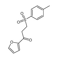 1-furan-2-yl-3-(toluene-4-sulfonyl)-propan-1-one Structure