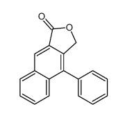 4-phenyl-3H-benzo[f][2]benzofuran-1-one结构式