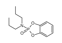 2-oxo-N,N-dipropyl-1,3,2λ5-benzodioxaphosphol-2-amine Structure