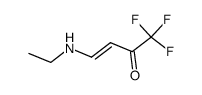 3-Buten-2-one,4-(ethylamino)-1,1,1-trifluoro-结构式