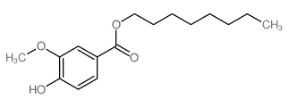 octyl 4-hydroxy-3-methoxy-benzoate picture