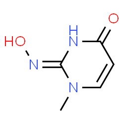 2,4(1H,3H)-Pyrimidinedione,1-methyl-,2-oxime,(2E)-(9CI) Structure