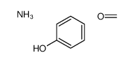 azanium,formaldehyde,phenoxide Structure