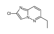 2-chloro-6-ethylimidazo[1,2-b]pyridazine Structure