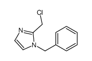 1-苄基-2-(氯甲基)-1H-咪唑结构式