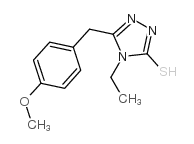 4-乙基-5-(4-甲氧基苄基)-4H-1,2,4-噻唑-3-硫醇图片