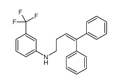 N-(4,4-diphenylbut-3-enyl)-3-(trifluoromethyl)aniline Structure