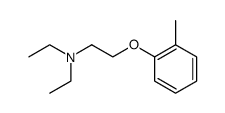 diethyl-(2-o-tolyloxy-ethyl)-amine Structure