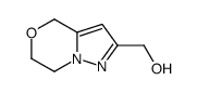 4H-Pyrazolo[5,1-c][1,4]oxazine-2-methanol,6,7-dihydro- Structure