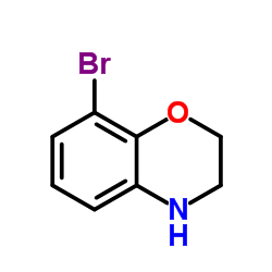 8-Bromo-3,4-dihydro-2H-1,4-benzoxazine structure