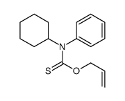 O-prop-2-enyl N-cyclohexyl-N-phenylcarbamothioate Structure