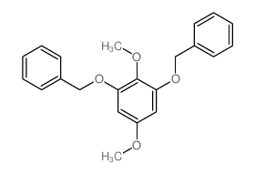 Benzene,2,5-dimethoxy-1,3-bis(phenylmethoxy)-结构式