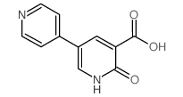 2-Oxo-5-(pyridin-4-yl)-1,2-dihydropyridine-3-carboxylic acid structure