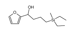 4-(Diethyl-methyl-silanyl)-1-furan-2-yl-butan-1-ol Structure