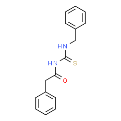 N-[(benzylamino)carbonothioyl]-2-phenylacetamide结构式