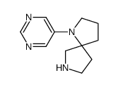 1-pyrimidin-5-yl-1,7-diazaspiro[4.4]nonane Structure