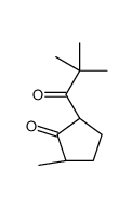 (2S,5S)-2-(2,2-dimethylpropanoyl)-5-methylcyclopentan-1-one结构式