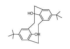 5,13-di-tert-butyl-8,16-dihydroxy[2.2]metacyclophane结构式