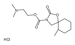 Dimethylaminoethyl 6-methyl-2-oxo-1-oxa-3-azaspiro(4.5)decane-3-carbox ylate hydrochloride picture