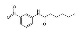 N-(3-nitrophenyl)hexanoamide结构式