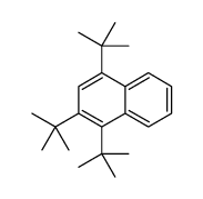 1,2,4-tritert-butylnaphthalene Structure