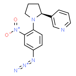 N-4-azido-2-nitrophenylnornicotine Structure