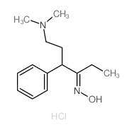 3-Hexanone,6-(dimethylamino)-4-phenyl-, oxime,hydrochloride (1:1) picture