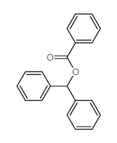 benzhydryl benzoate结构式