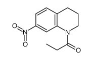 1-(7-nitro-3,4-dihydro-2H-quinolin-1-yl)propan-1-one Structure