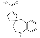 1,2,3,5-四氢螺[4H-1-苯并氮杂卓-4,1’’-[2]环戊烯]-3’’-甲酸图片